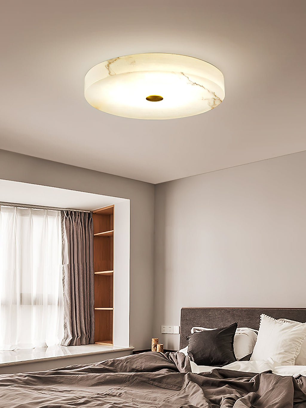 Lampada da soffitto Tamoor Alabastro