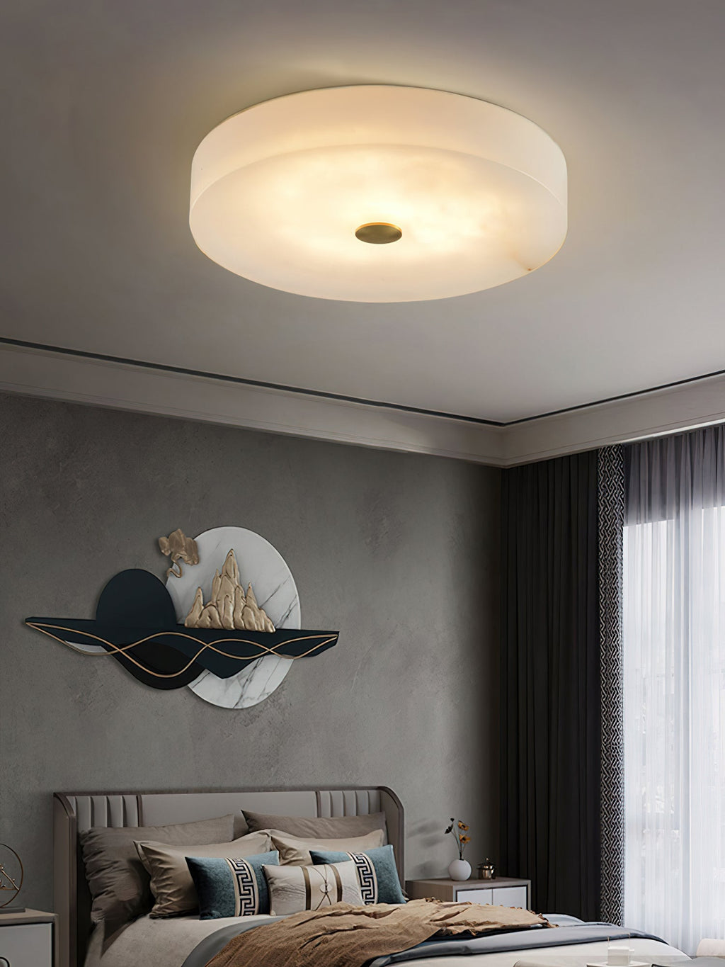 Lampada da soffitto Tamoor Alabastro
