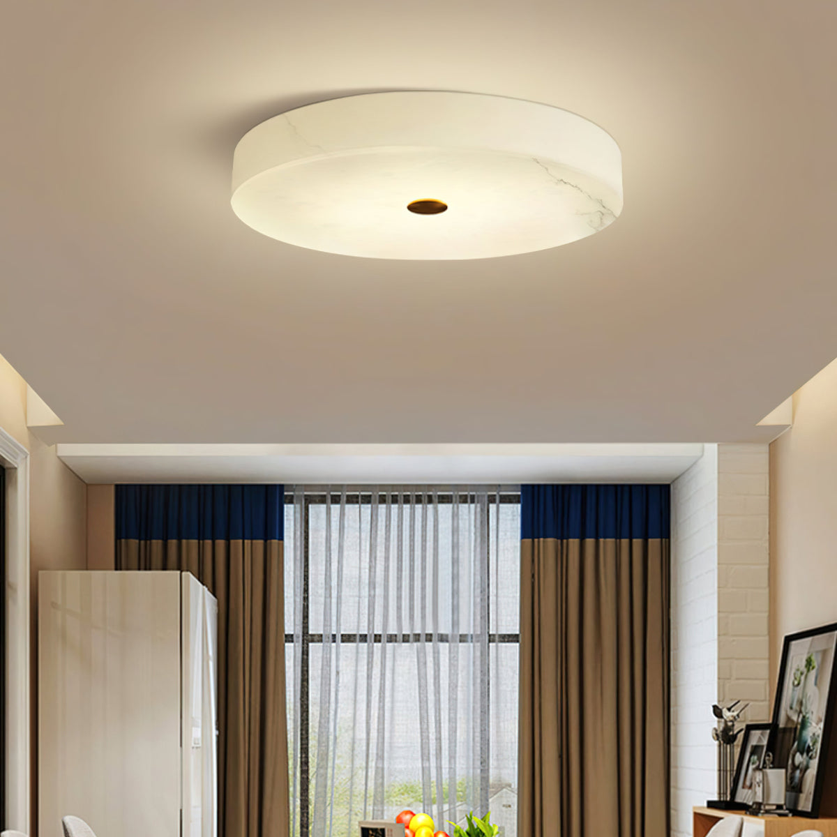 Lampada da soffitto Tamoor Alabastro