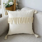 Collezione di Federe con Frange a Nido d'Ape Boho