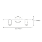Lampada da parete/soffitto regolabile Taylor