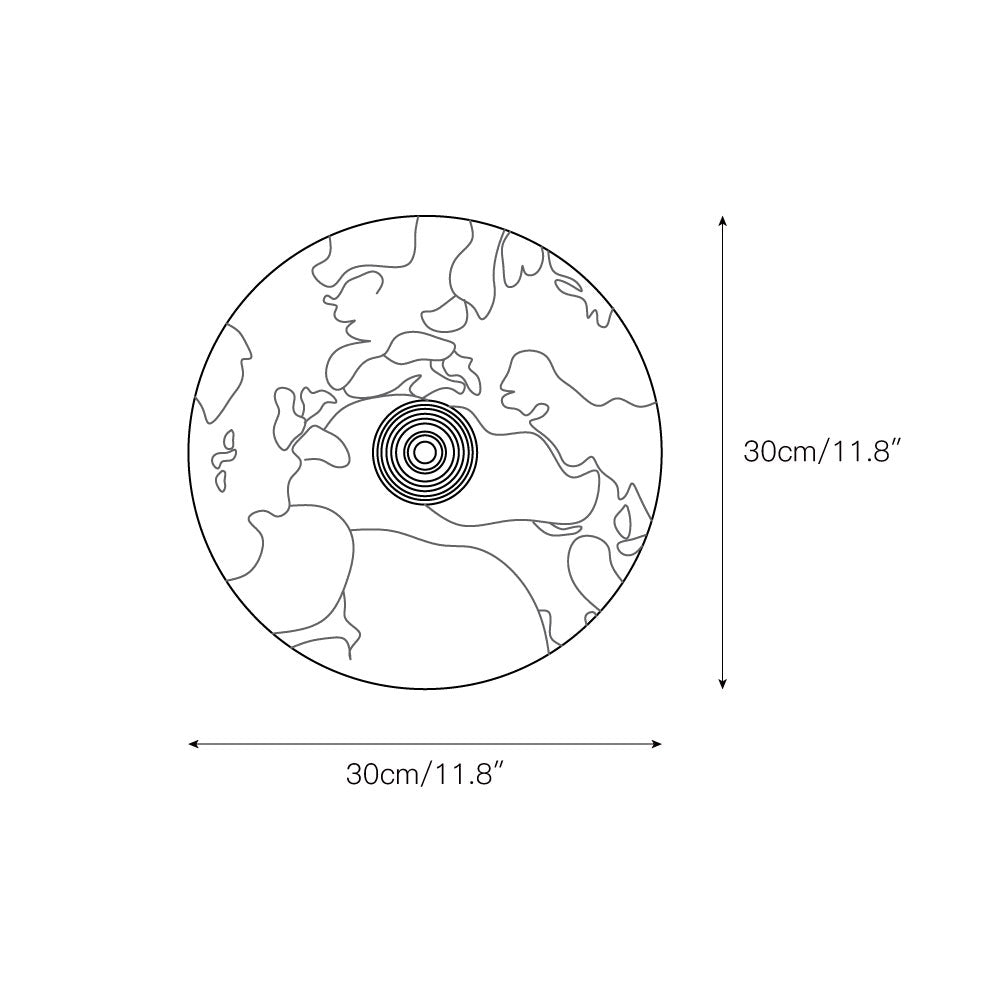 Lampada da Parete in Marmo Terkel