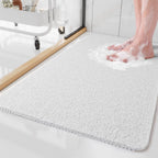 Tappetino da Doccia Testurizzato Antiscivolo - Stile Luffa