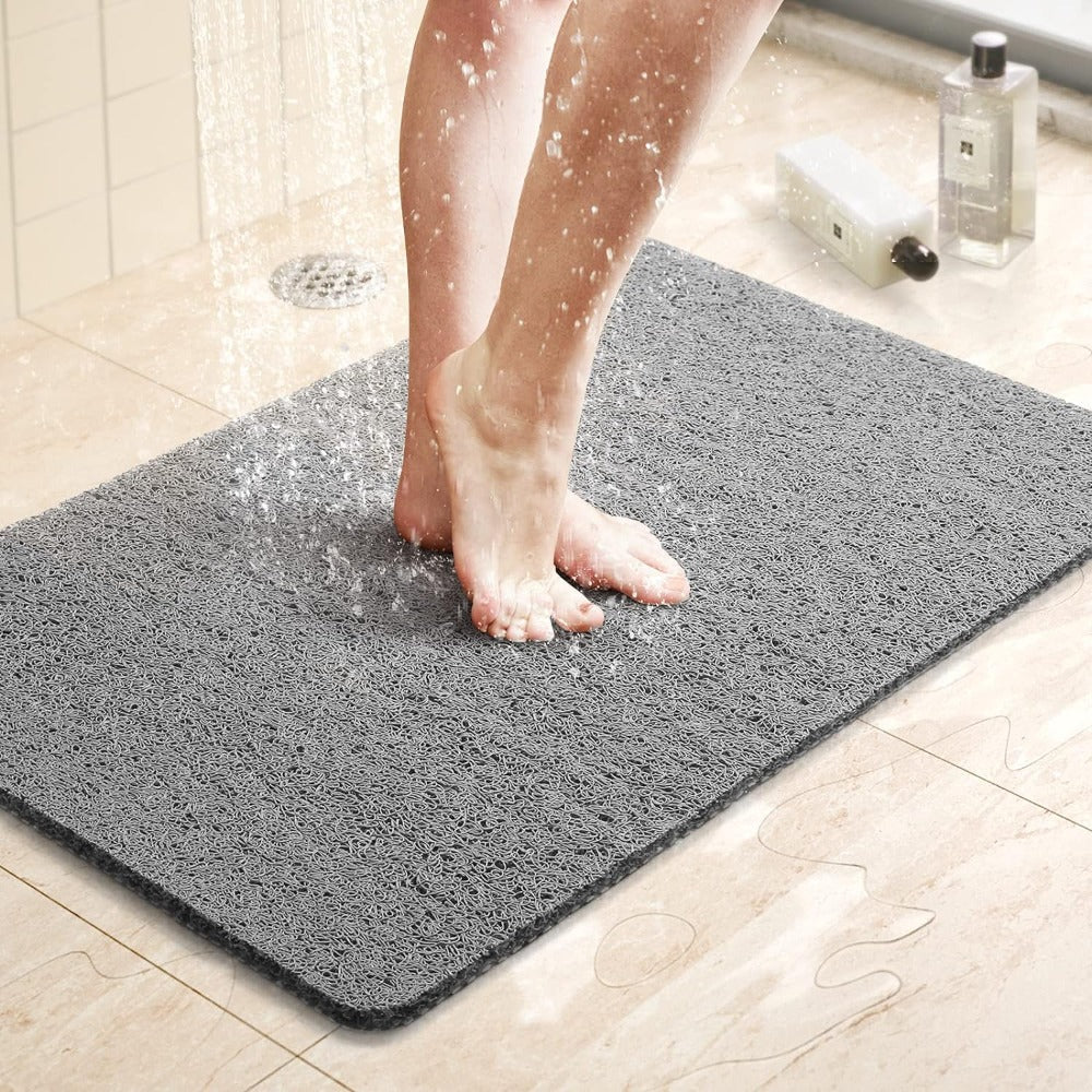 Tappetino da Doccia Testurizzato Antiscivolo - Stile Luffa