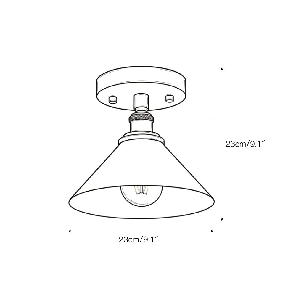 Lampada da soffitto Thetford