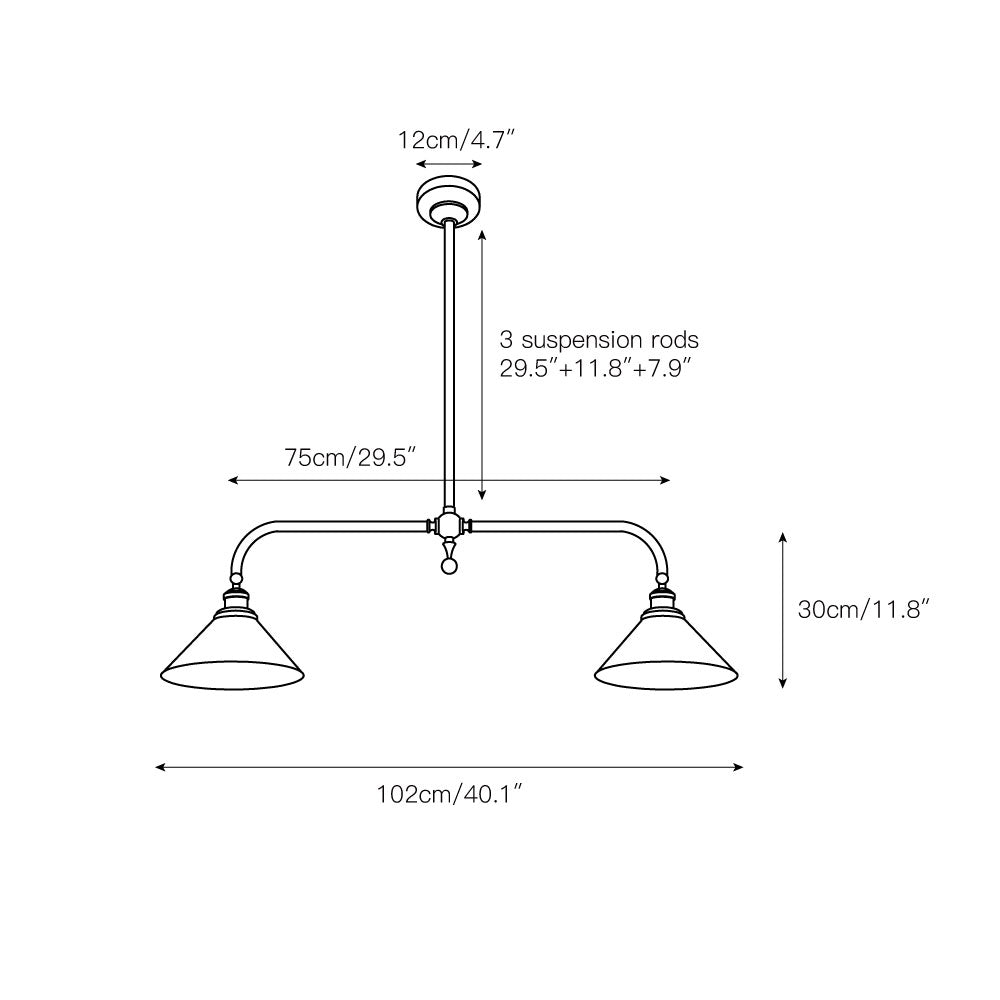 Lampadario Thetford