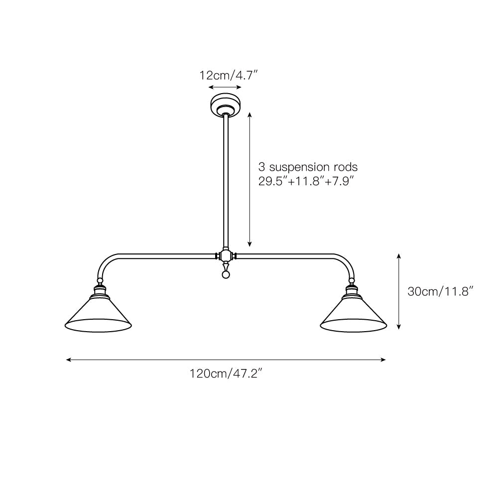 Lampadario Thetford