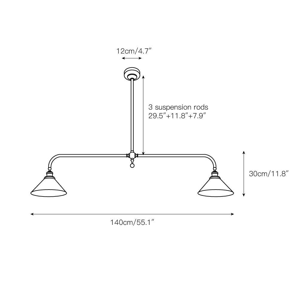 Lampadario Thetford