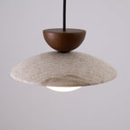Lampade a sospensione Cleo in Travertino