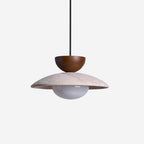 Lampade a sospensione Cleo in Travertino