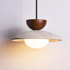 Lampade a sospensione Cleo in Travertino