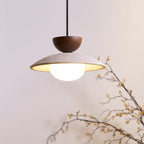 Lampade a sospensione Cleo in Travertino