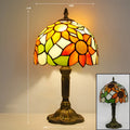 Lampada da tavolo barocca – Artigianale con vetro colorato | Illuminazione decorativa per la tua casa e il tuo ufficio