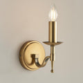 Interiors 1900 Stanford Applique da Parete in Ottone Antico
