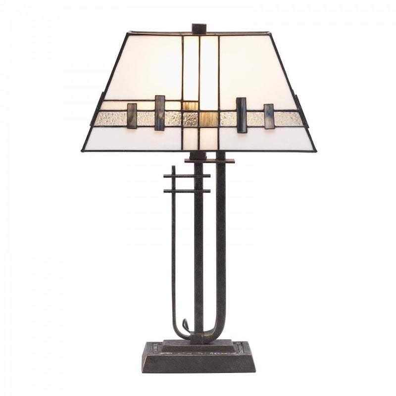 Lampada da Tavolo Tiffany Mardian di Oaks Lighting