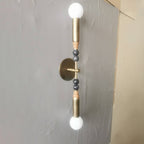 Lampada da Muro Doppia Toam