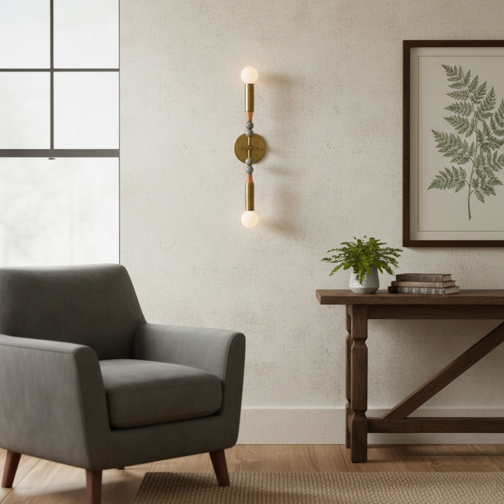 Lampada da Muro Doppia Toam