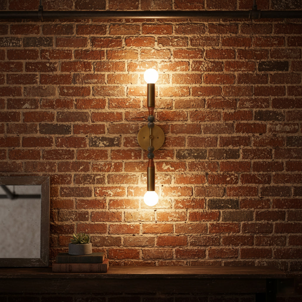 Lampada da Muro Doppia Toam