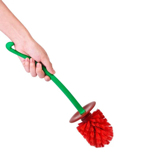 FruityFresh - Spazzola per WC ciliegia allegra e igienica