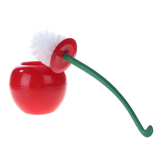 FruityFresh - Spazzola per WC ciliegia allegra e igienica