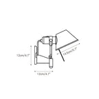 Applique da parete Brady Rocker Arm Plug-in