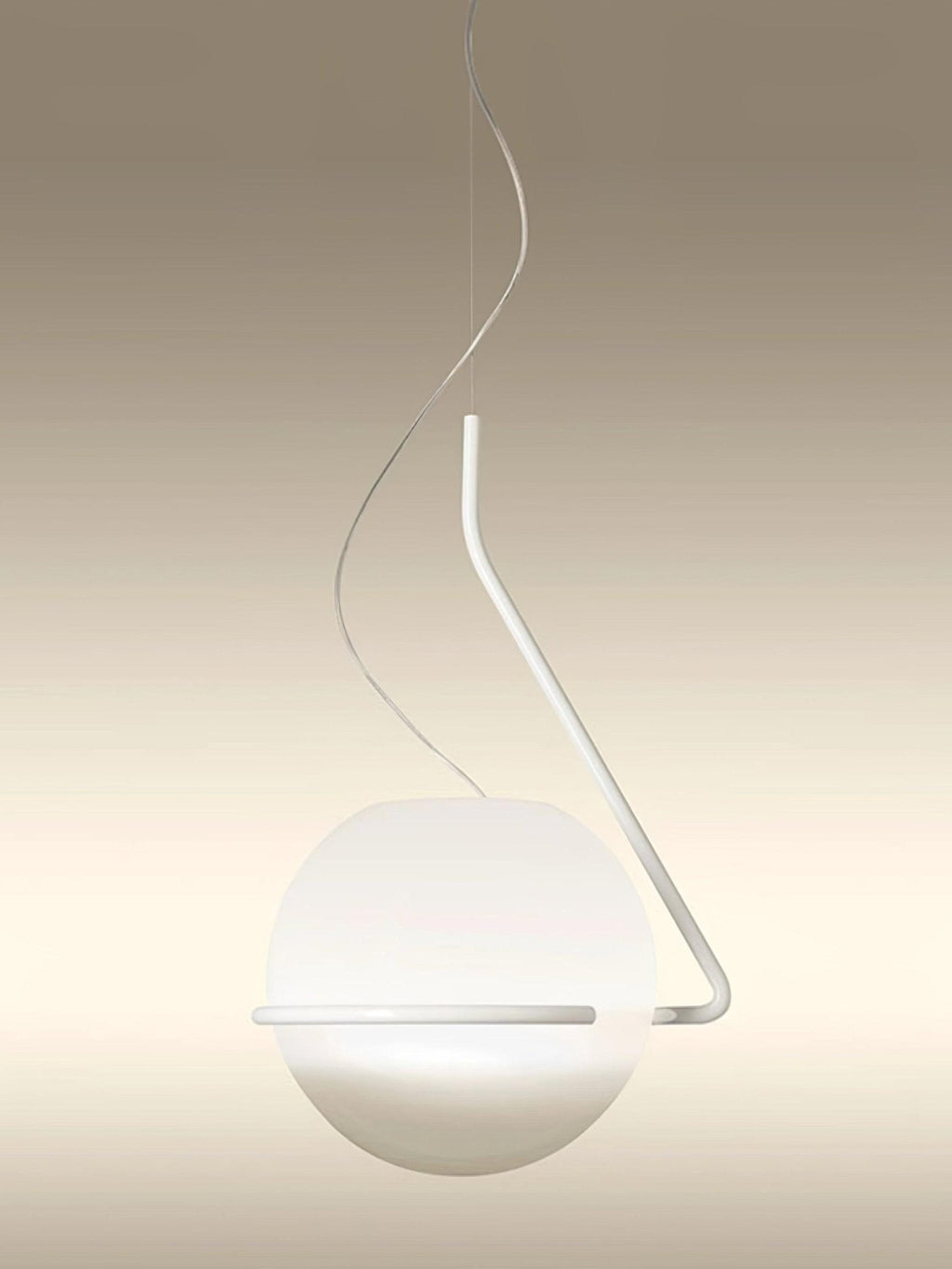 Lampadario Minimalista Circolare Lux
