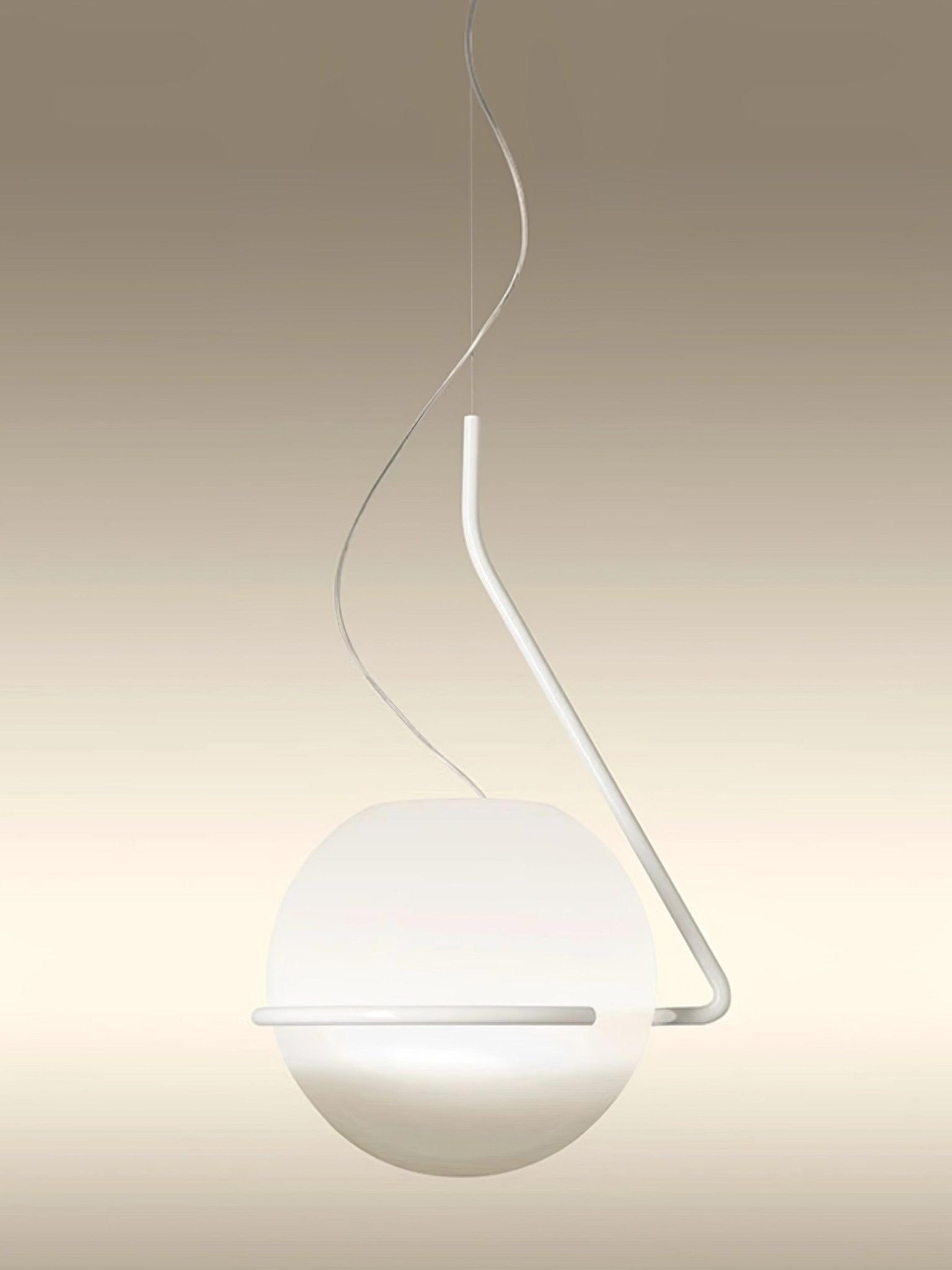 Lampadario Minimalista Circolare Lux