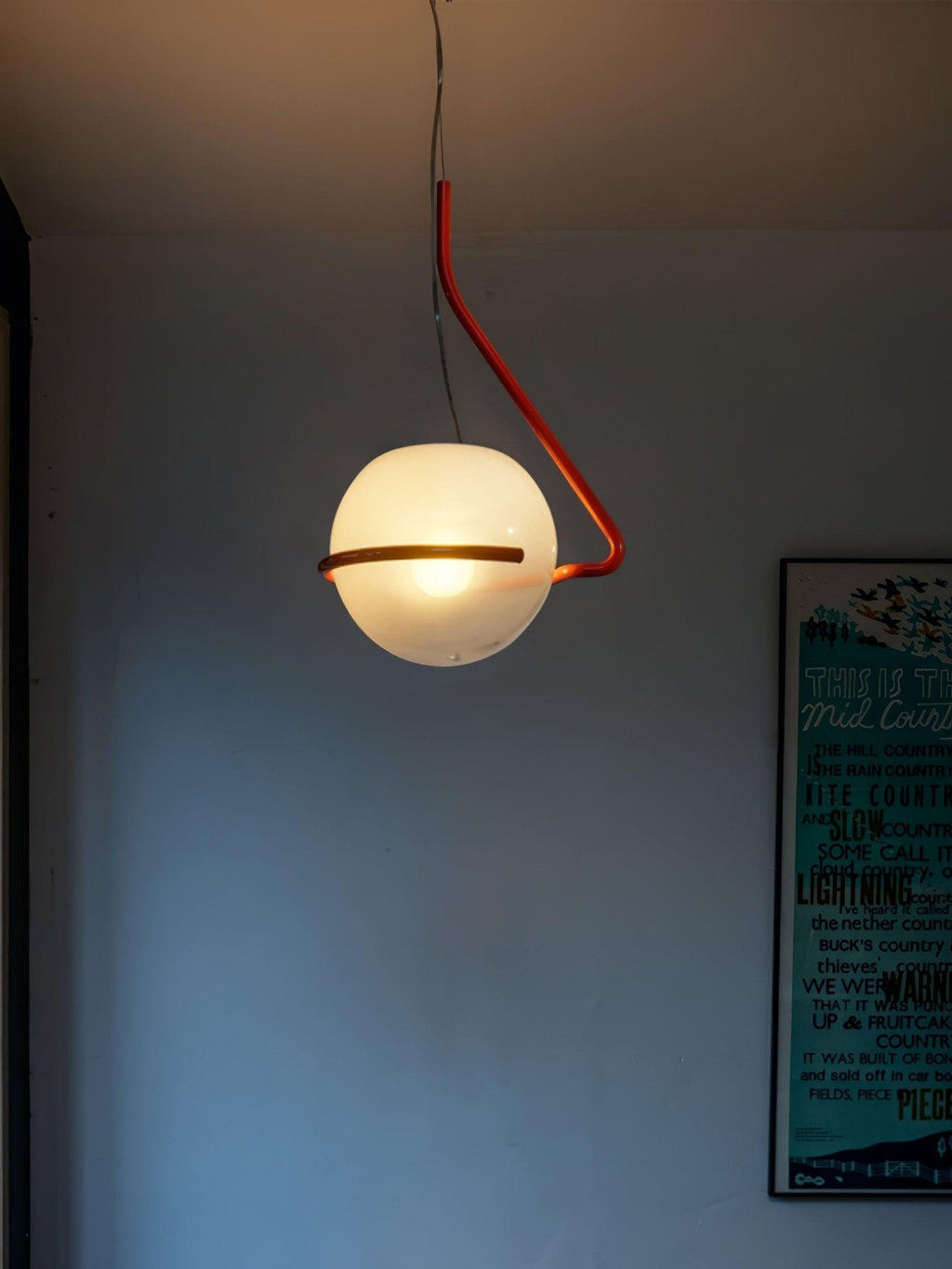Lampadario Minimalista Circolare Lux