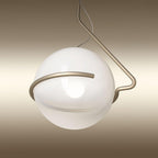 Lampadario Minimalista Circolare Lux