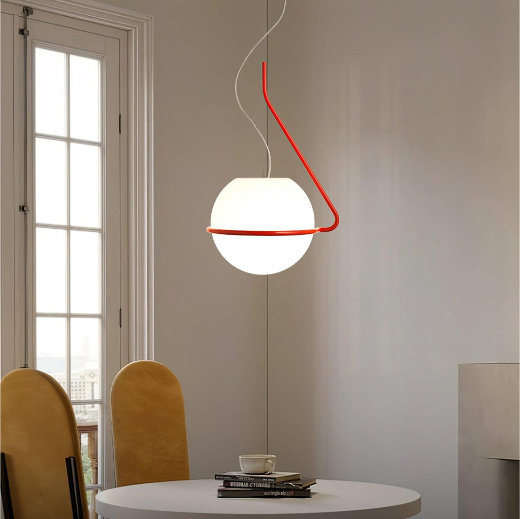 Lampadario Minimalista Circolare Lux