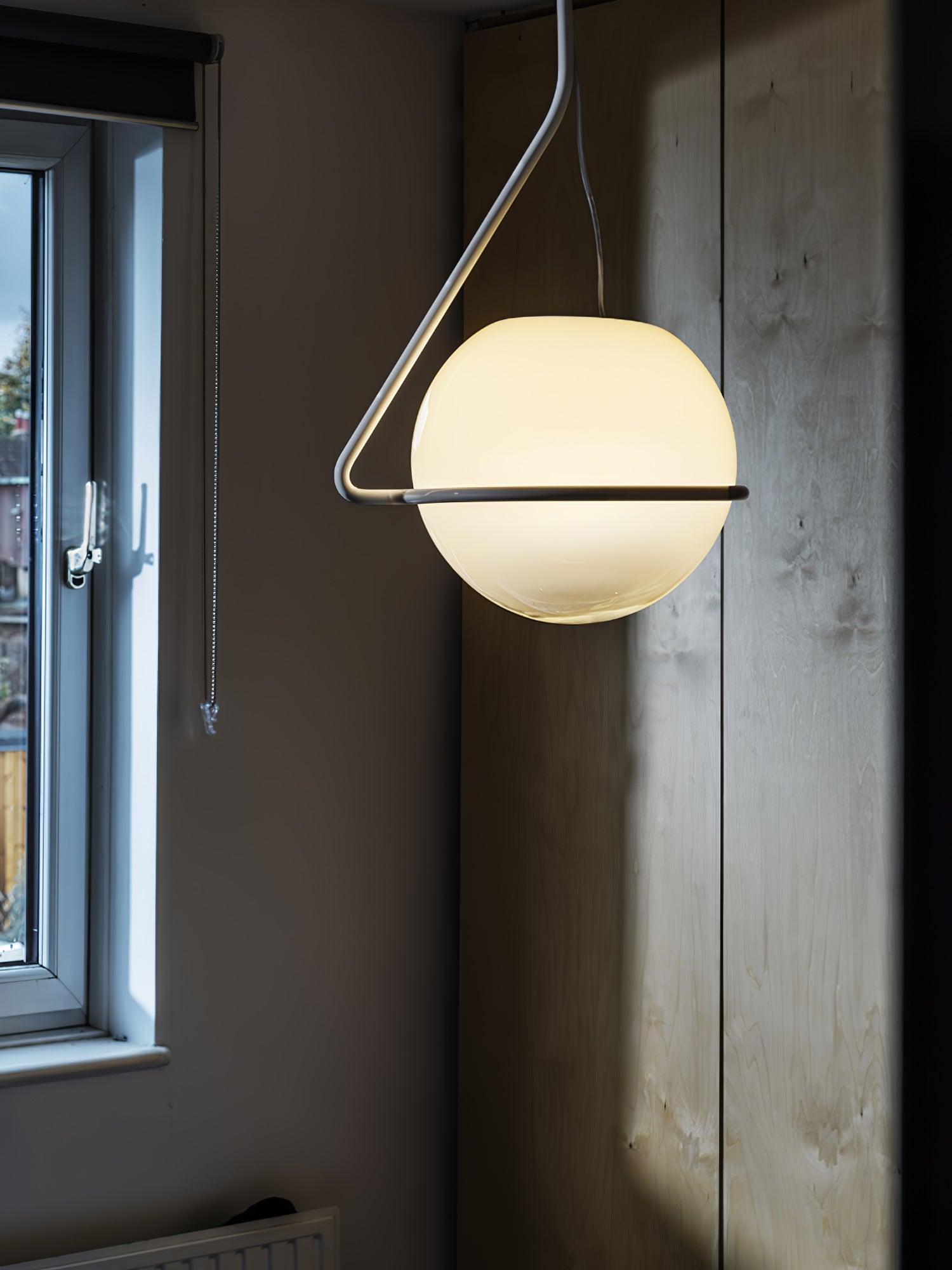 Lampadario Minimalista Circolare Lux