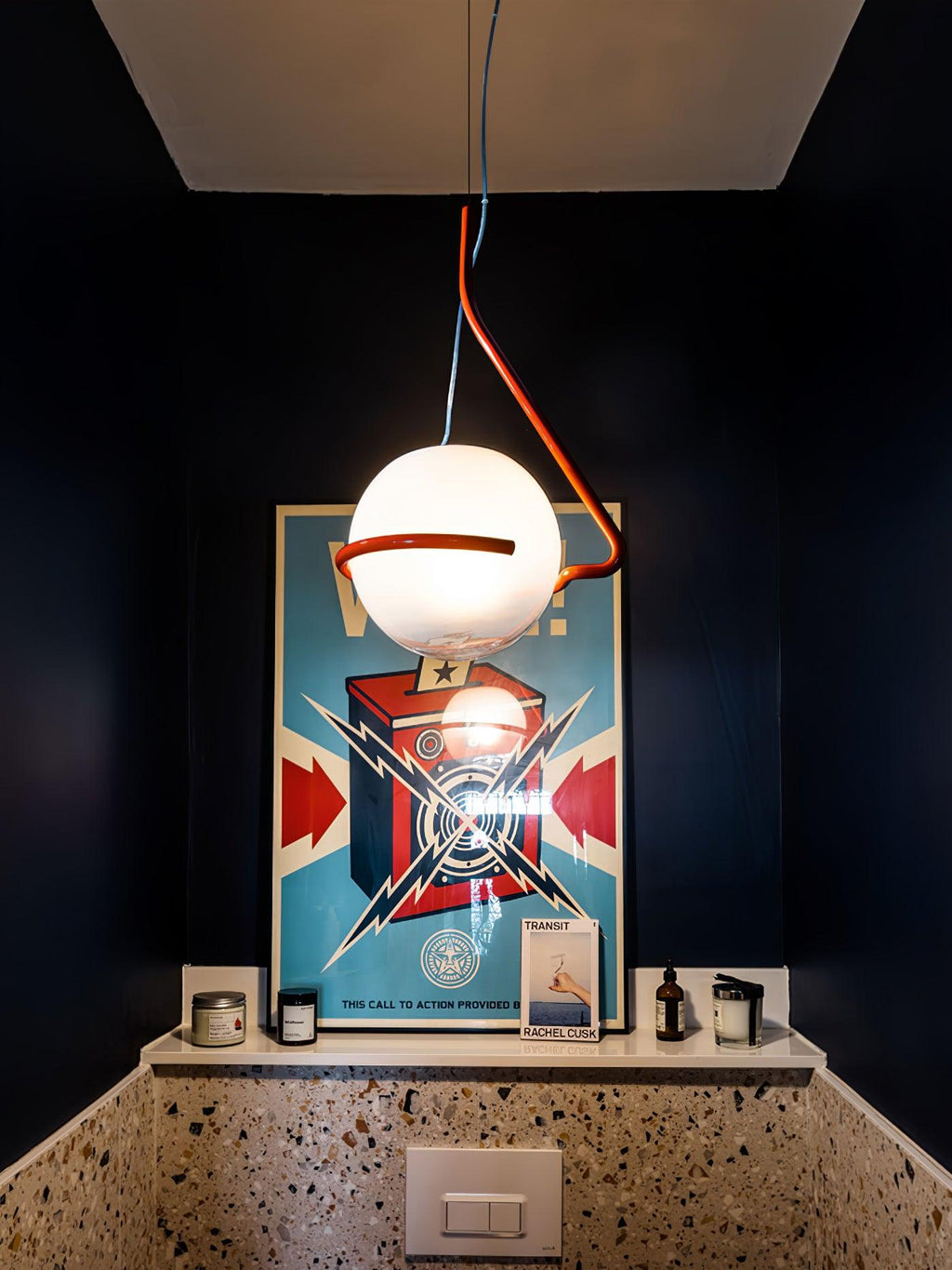 Lampadario Minimalista Circolare Lux