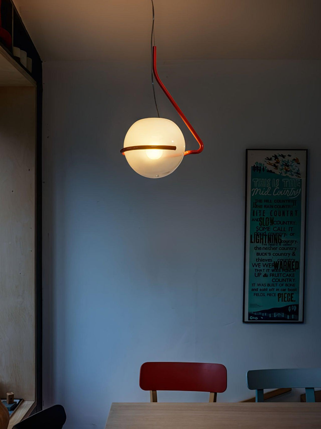 Lampadario Minimalista Circolare Lux