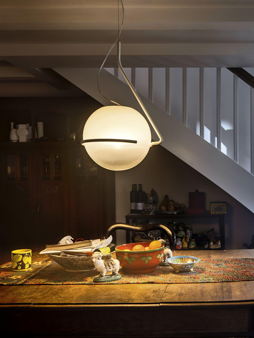 Lampadario Minimalista Circolare Lux