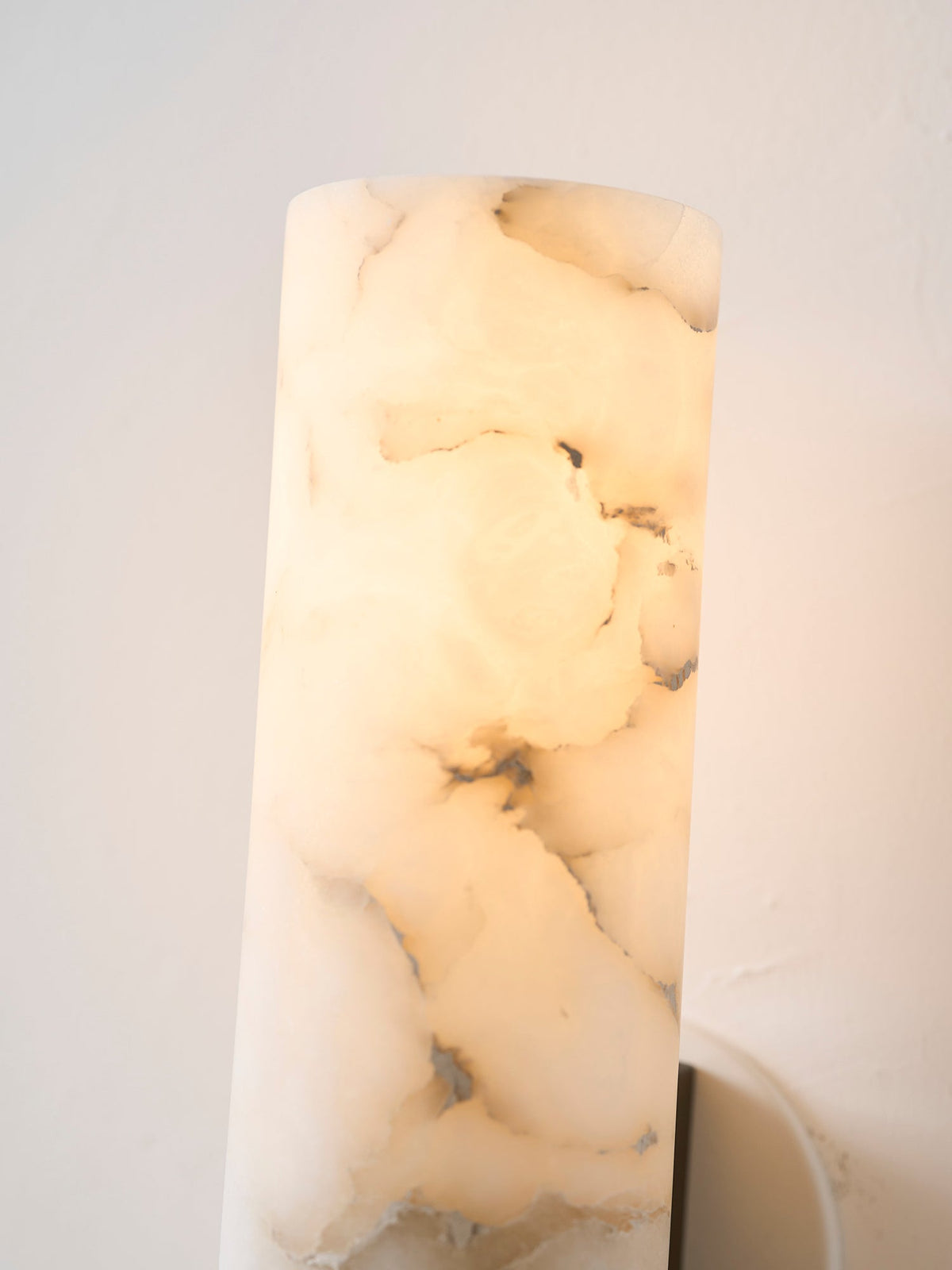 Lampada da Parete in Alabastro Santorini