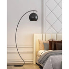 Lampada da terra Torviano – Metallo – Nero – 160 cm – Design moderno per il soggiorno