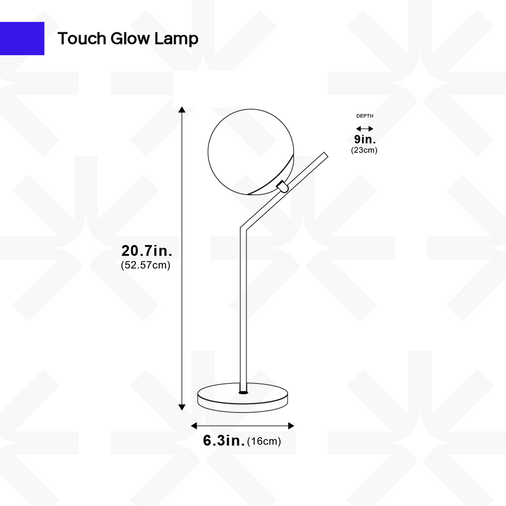 Lampada Touch Glow