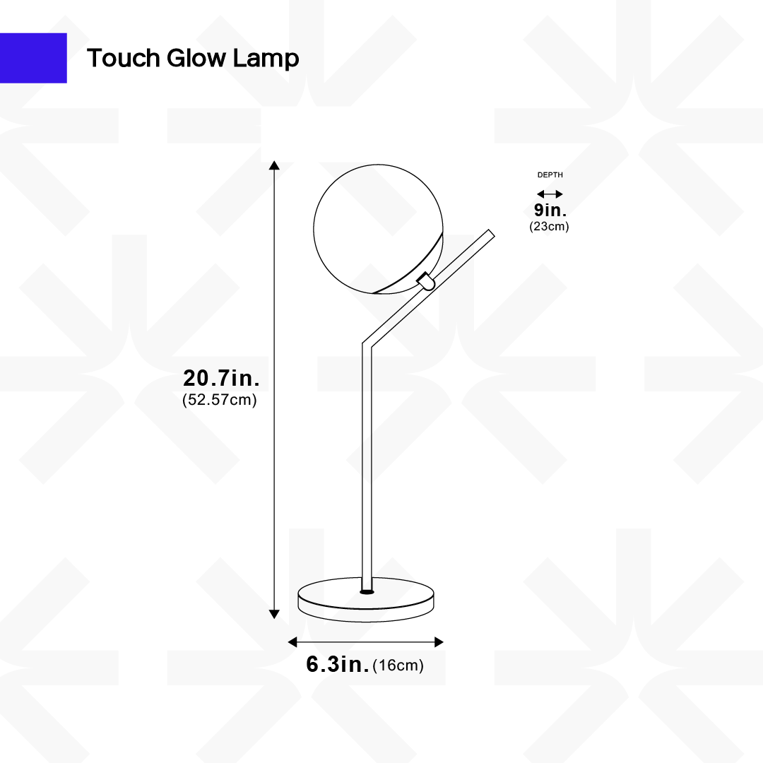Lampada Touch Glow