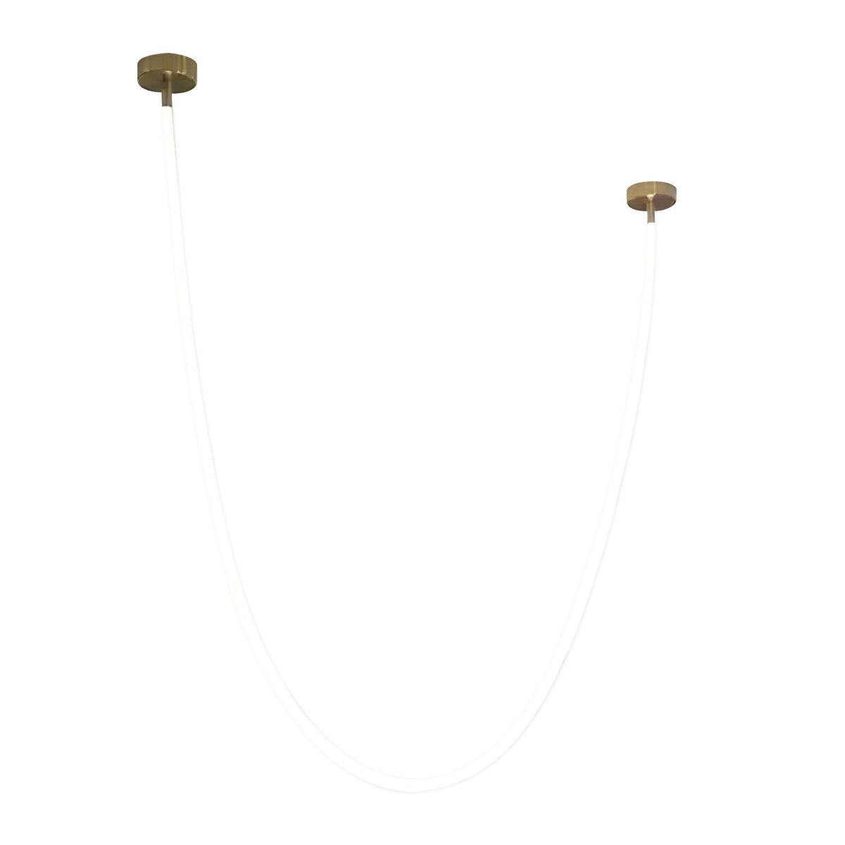 Lampada a sospensione a curva flessibile