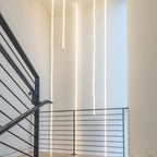 Lampada a sospensione a curva flessibile