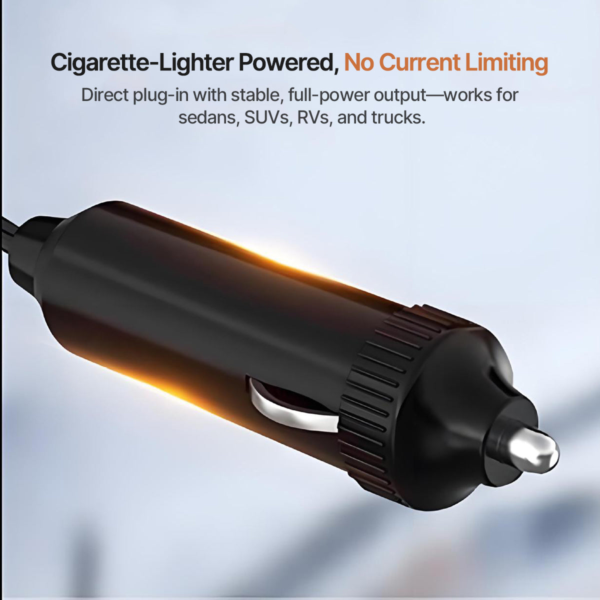 Riscaldamento Auto 12V/24V – Stufa Portatile per Auto con Ventilatore Rotante a 360°