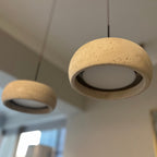 Lampada a sospensione in Travertino Eurvaran