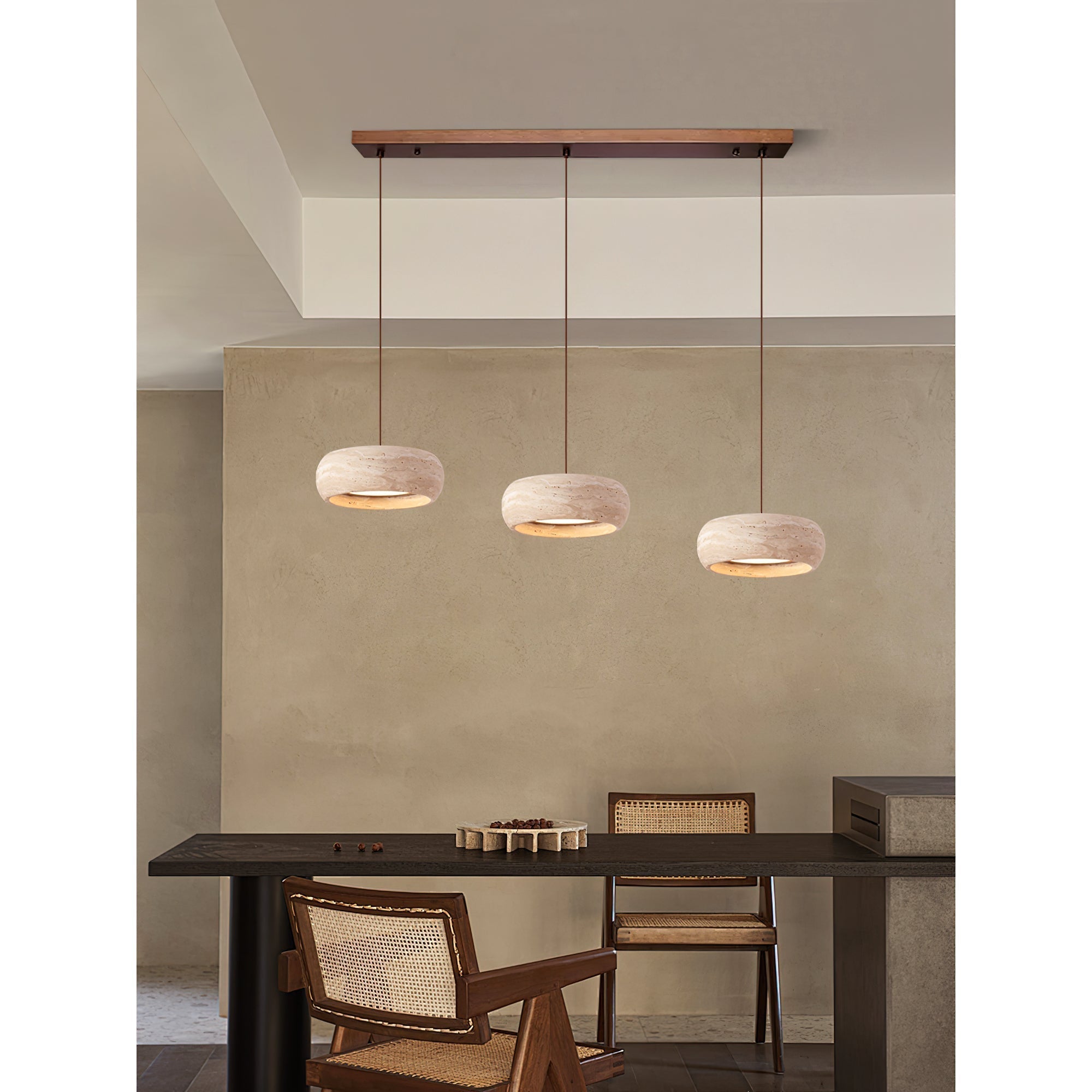 Lampada a sospensione in Travertino Eurvaran