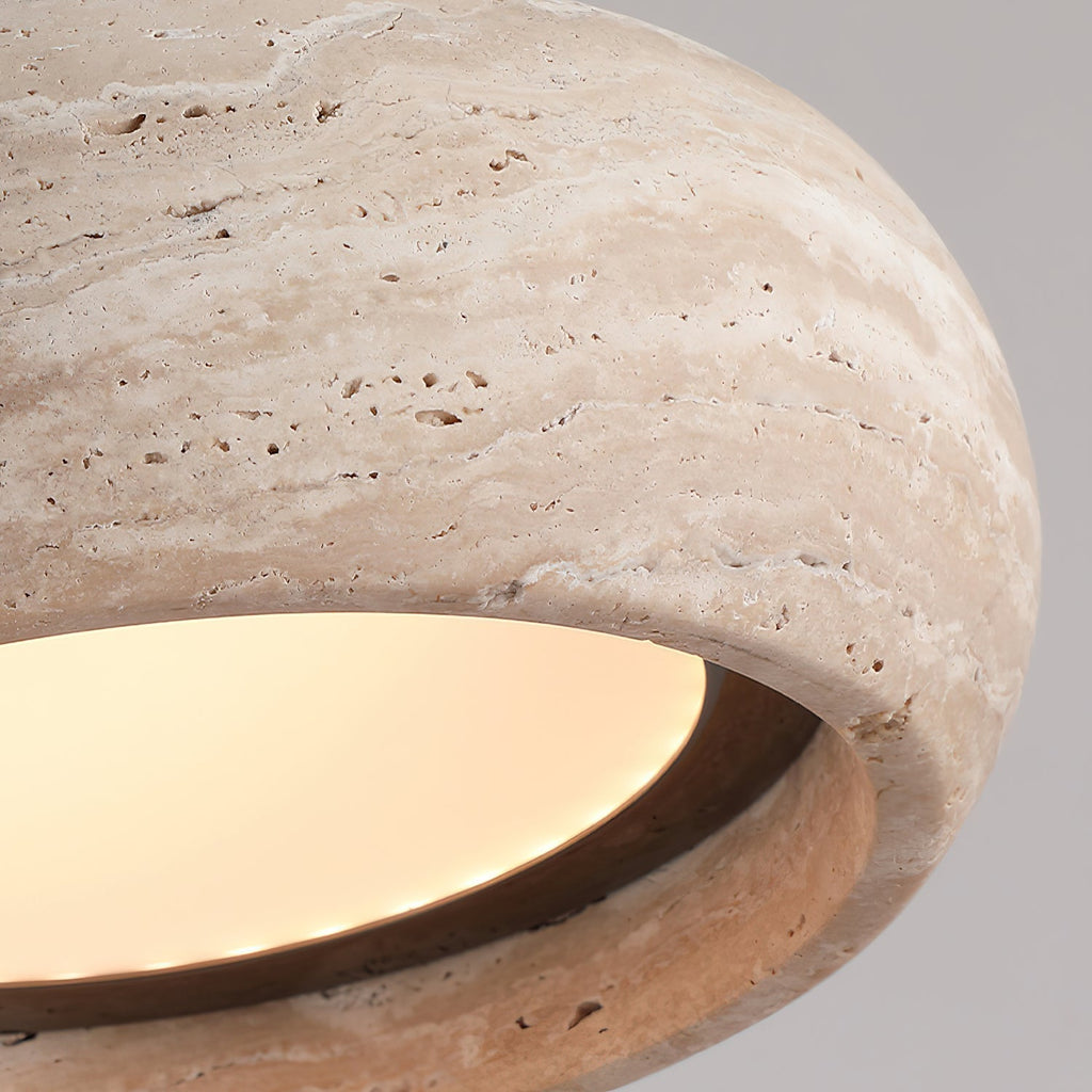 Lampada a sospensione in Travertino Eurvaran