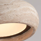 Lampada a sospensione in Travertino Eurvaran