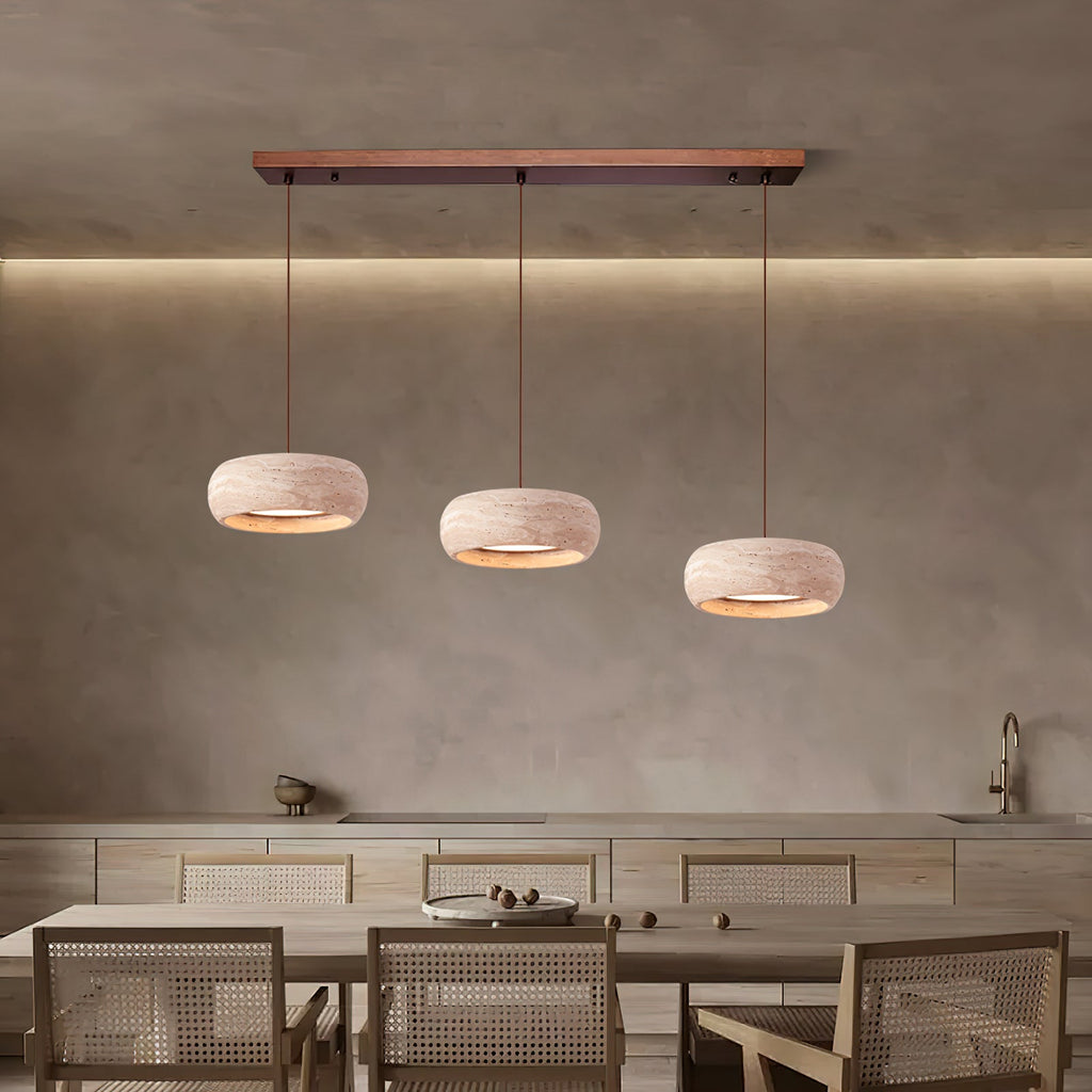 Lampada a sospensione in Travertino Eurvaran