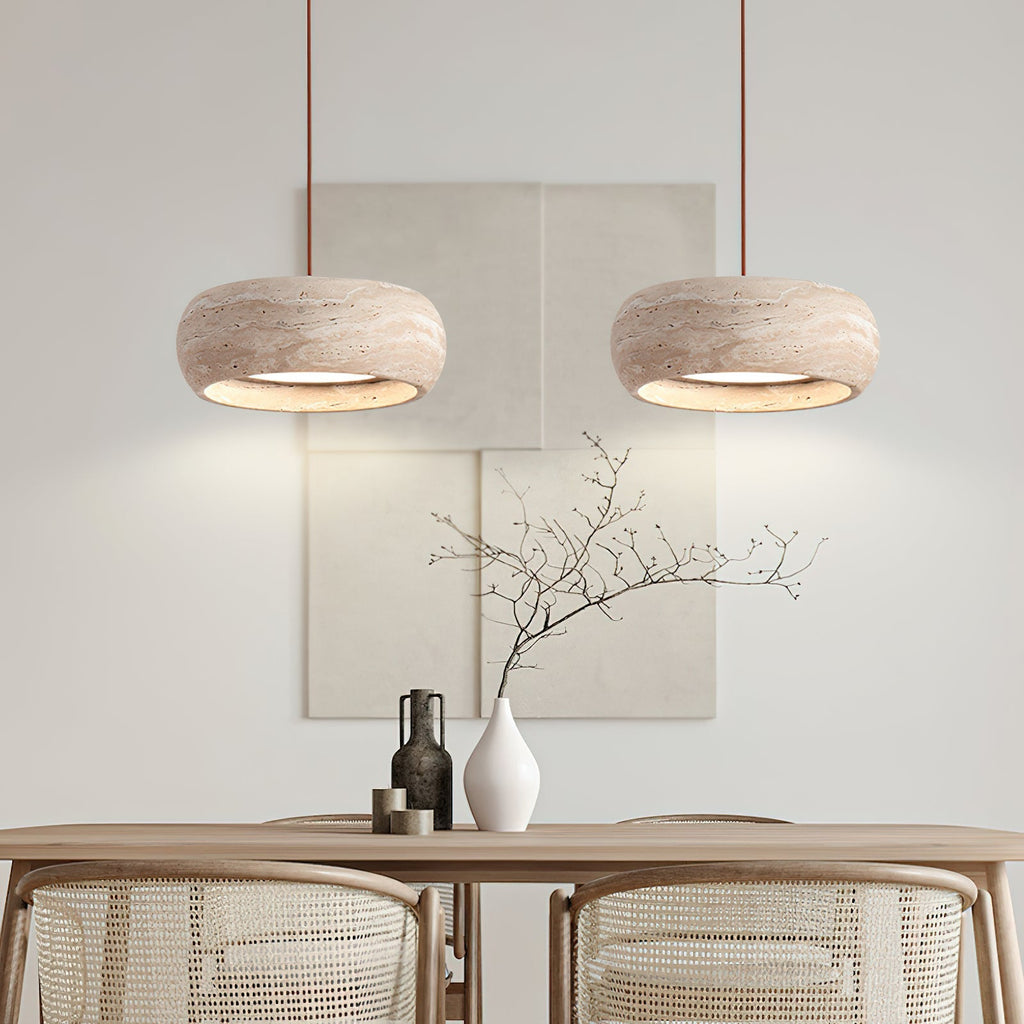 Lampada a sospensione in Travertino Eurvaran
