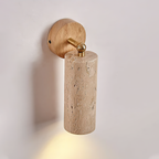 Lampada da Parete in Travertino Mireille