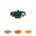 Lampada a sospensione Hind Triple Layer Disc Macaron