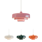 Lampada a sospensione Hind Triple Layer Disc Macaron